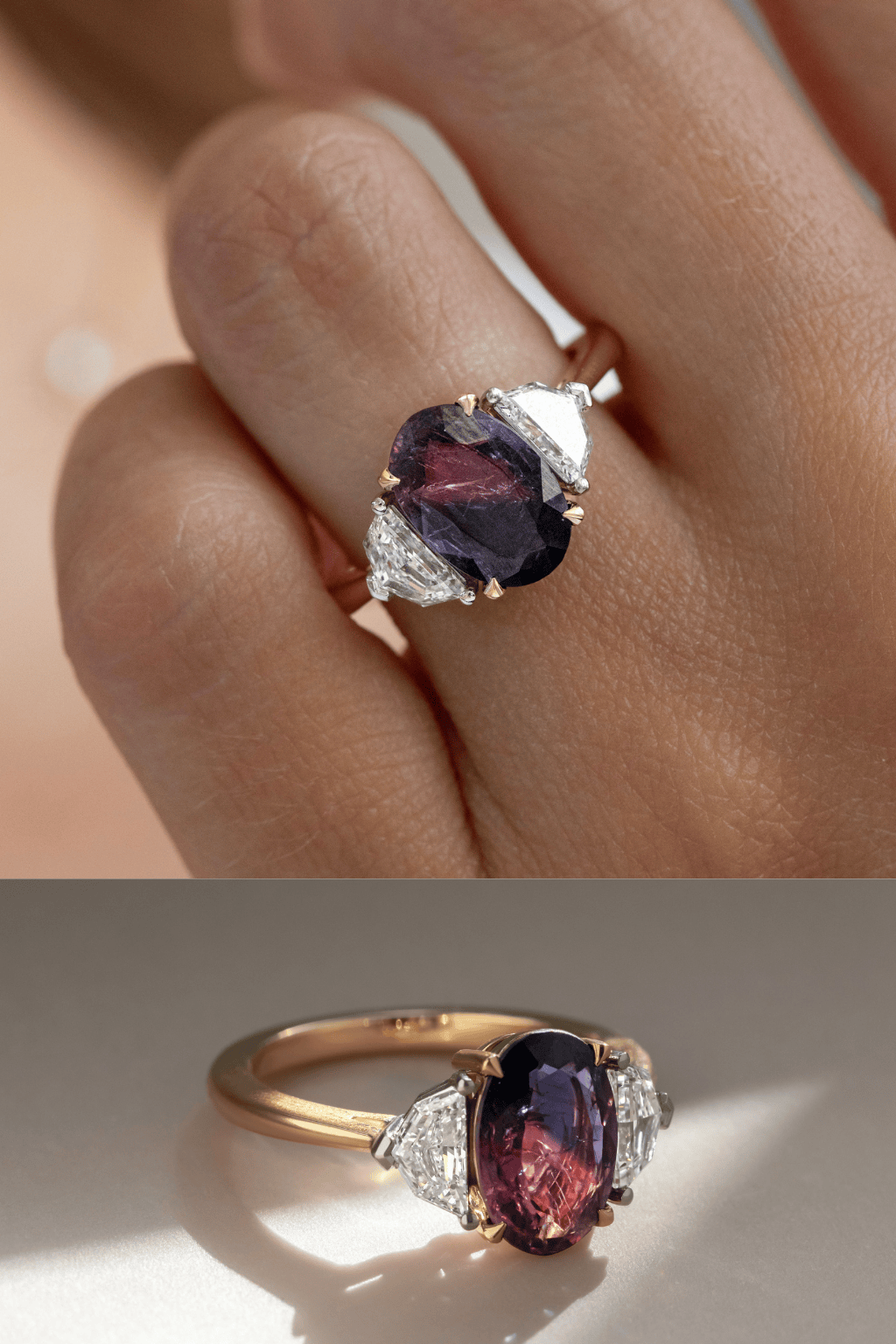 purple sapphire