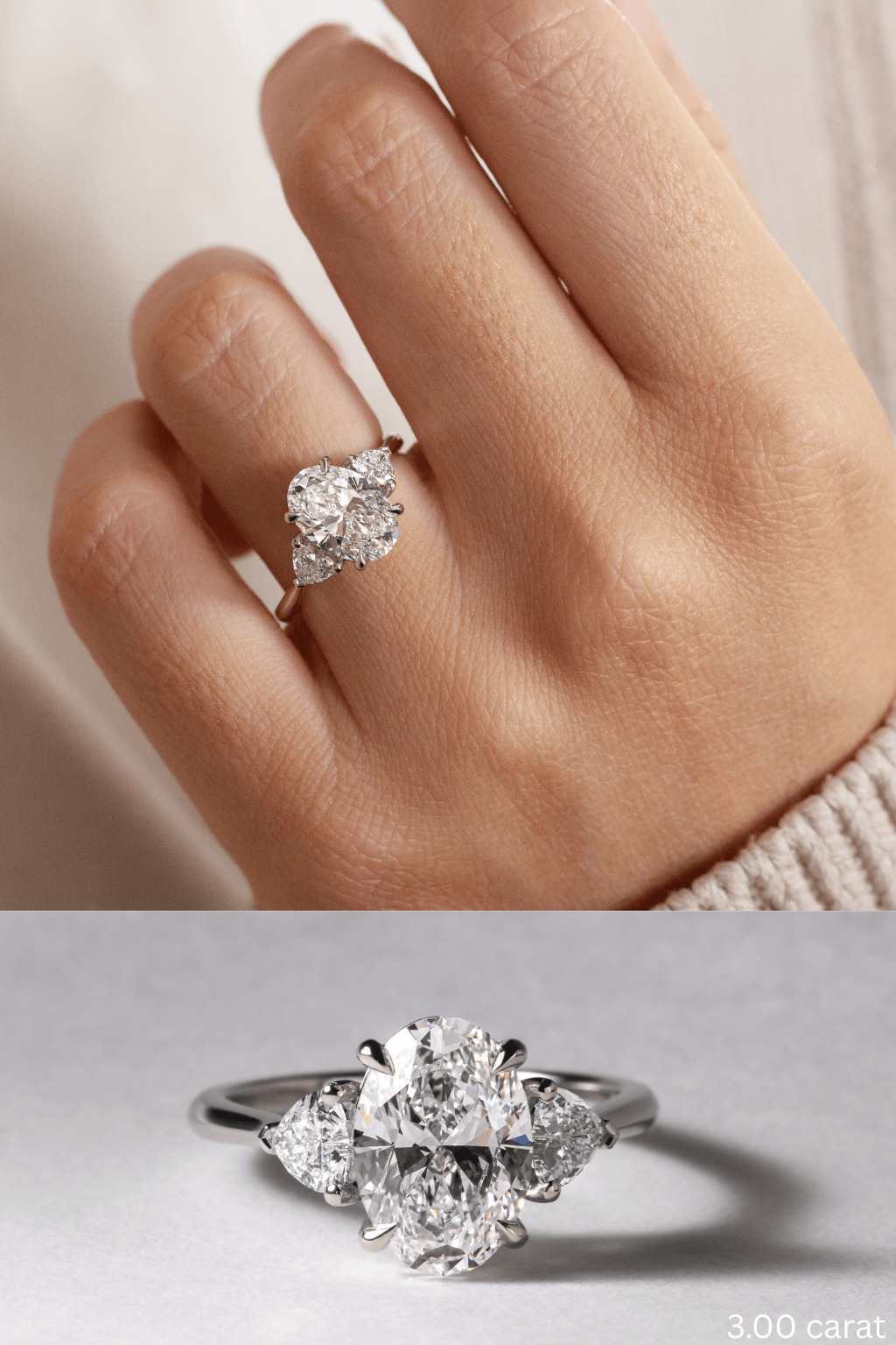 3 Carat Lab Grown Diamond