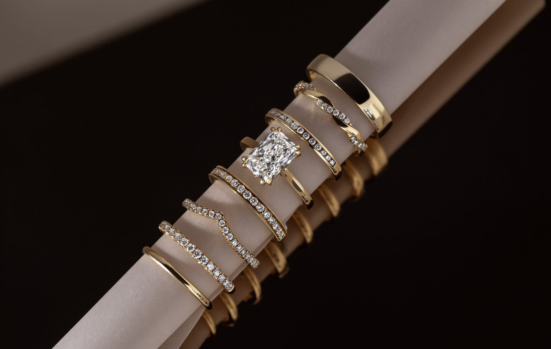 bridal set ring style