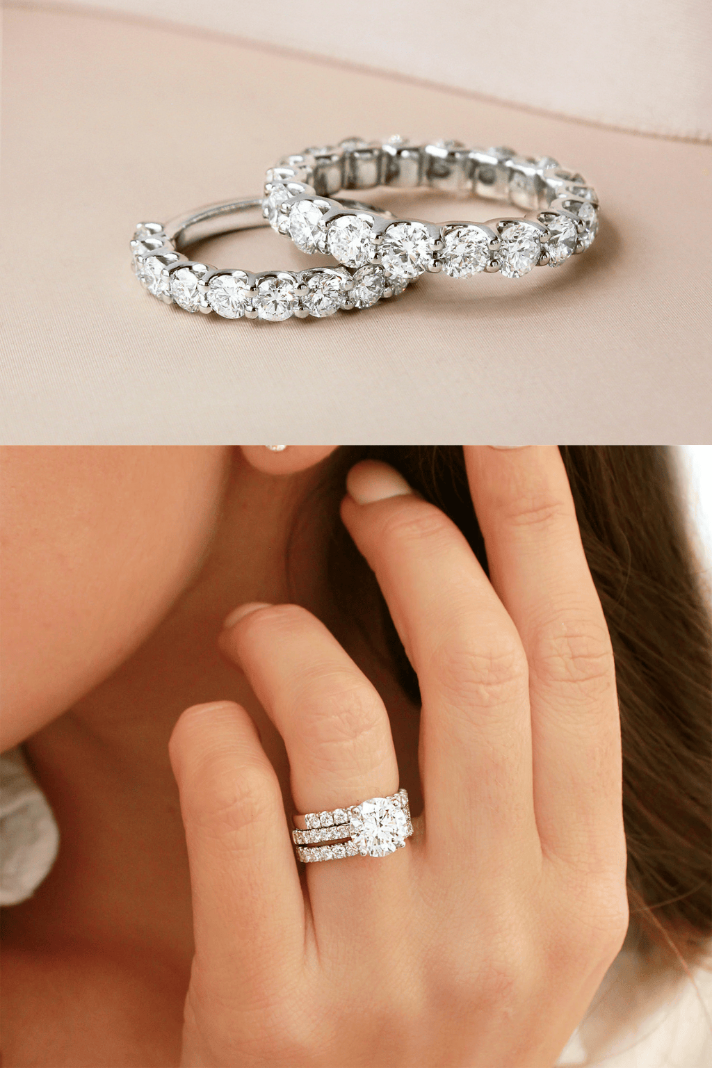 platinum eternity rings