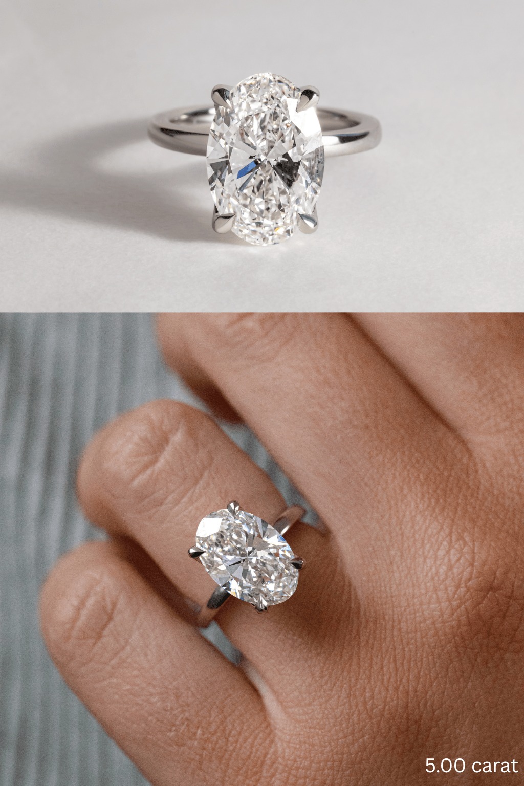 5 Carat Lab Grown Diamond