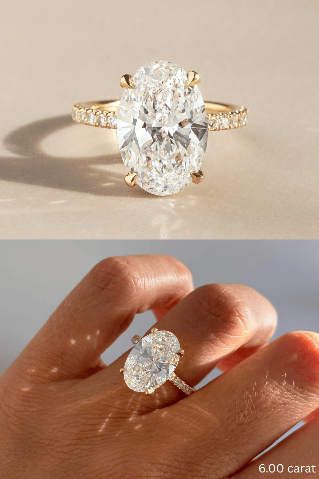 6 Carat Lab Grown Diamond