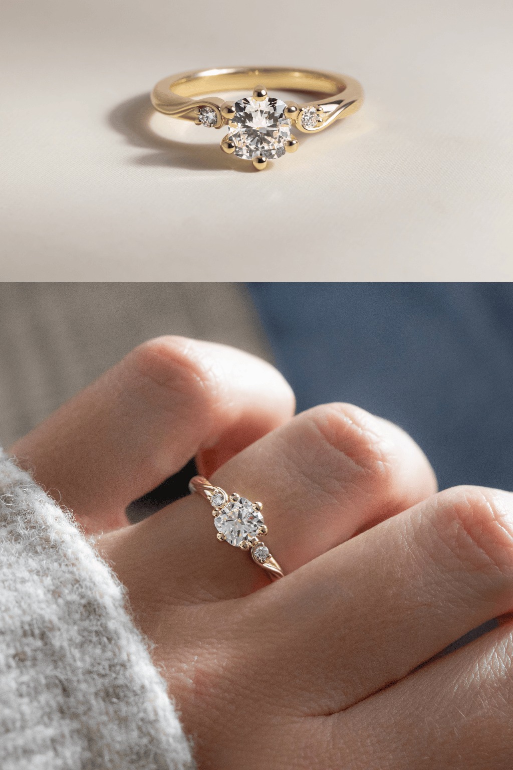 0.9 Carat Diamond Ring