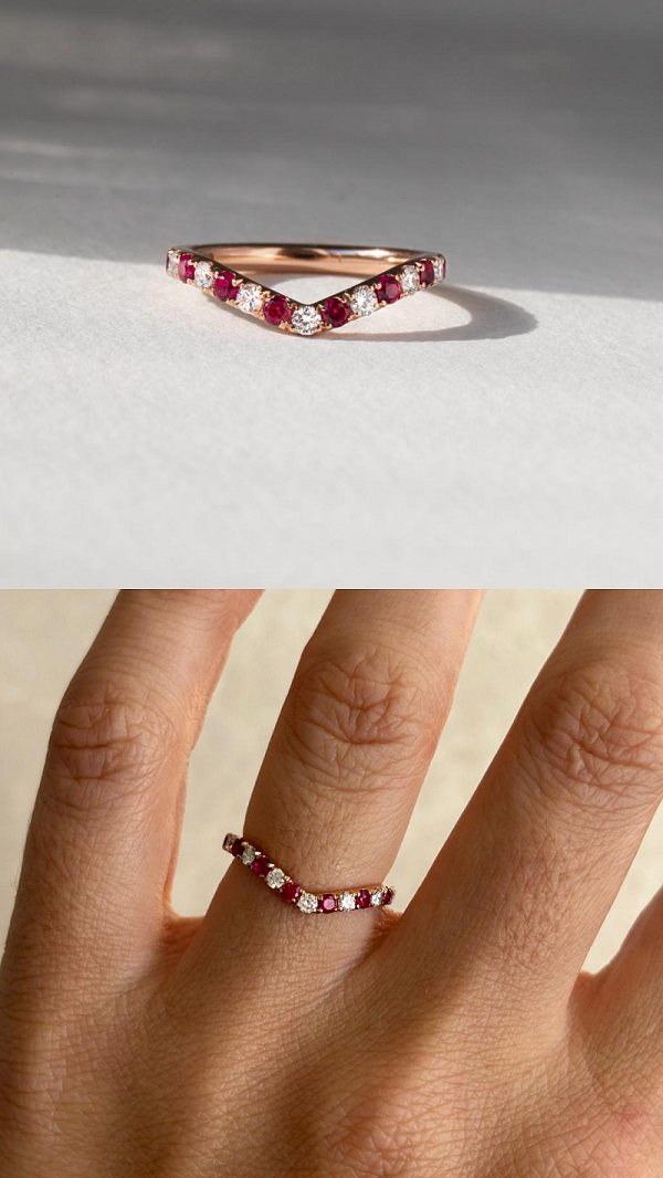 Eternity Rings-Rose Gold