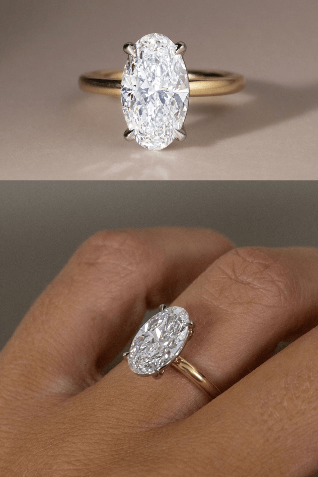 Lab Grown Moval Diamonds