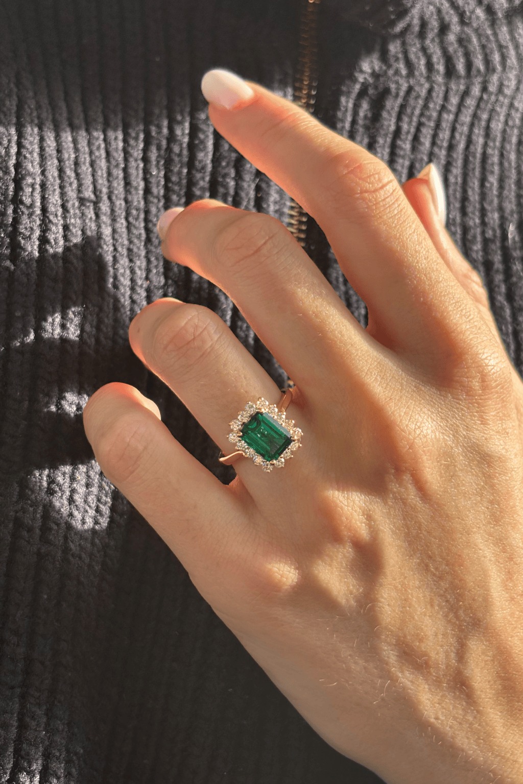 emerald engagement rings