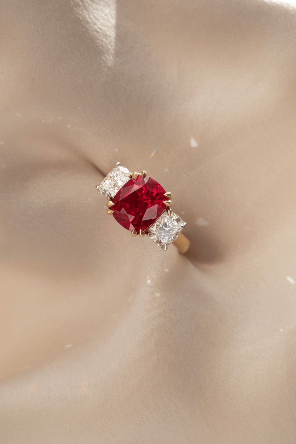 Ruby Engagement Rings