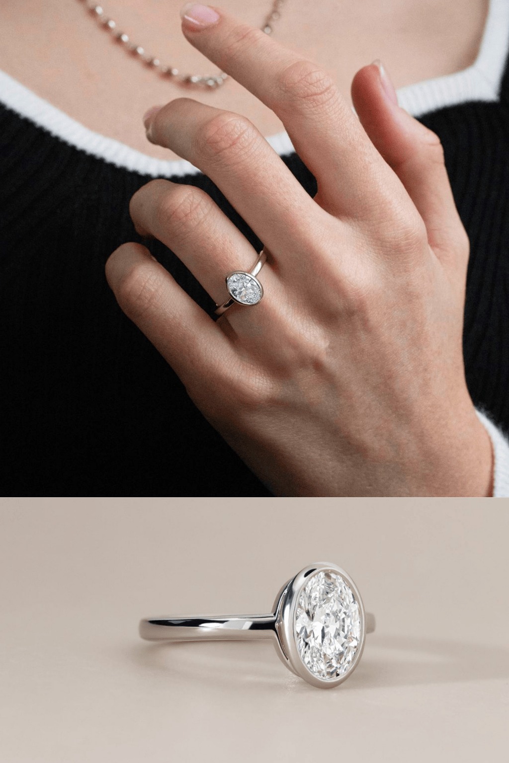 1.5 Carat Oval Diamond Ring