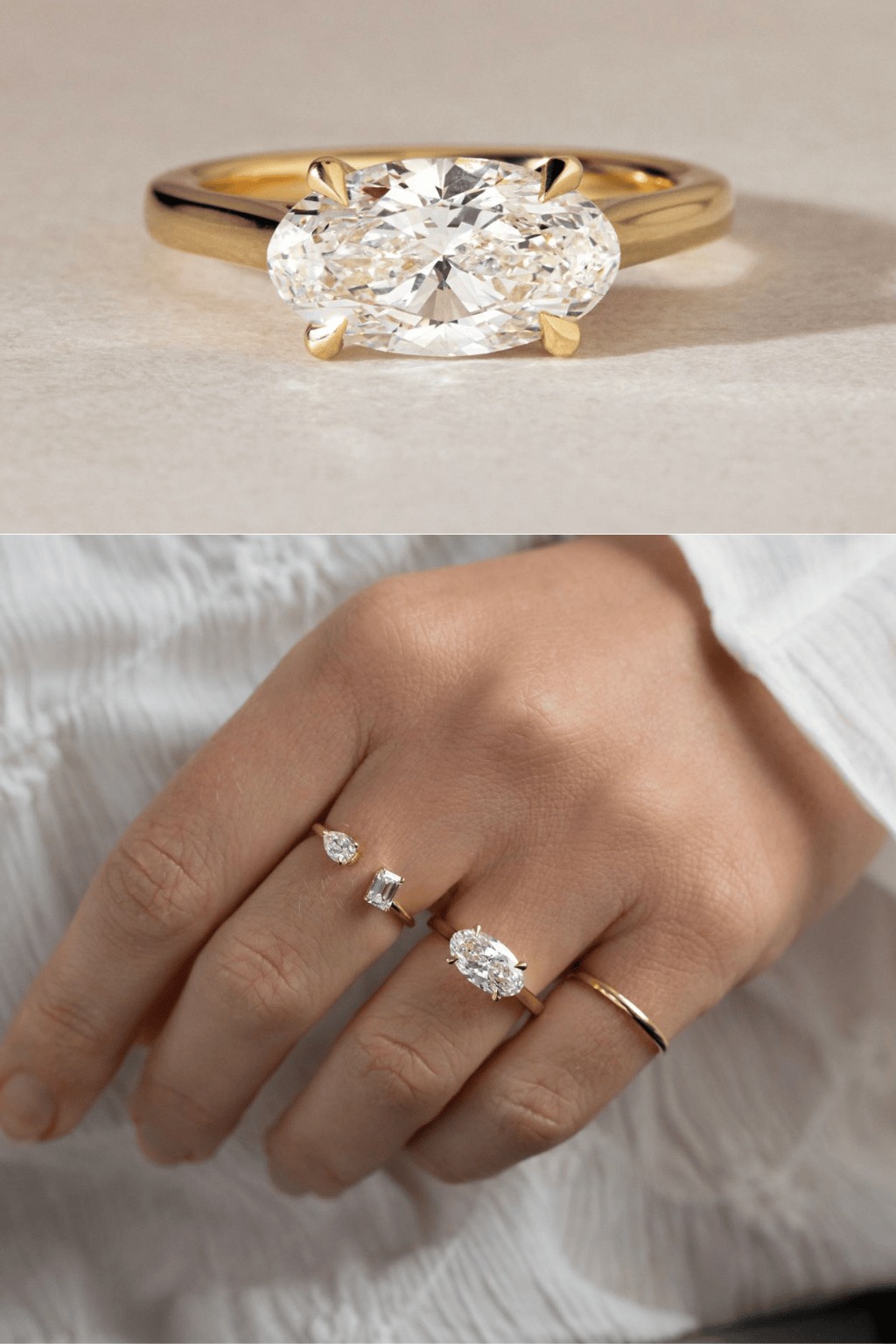 2 Carat Oval Diamond Ring