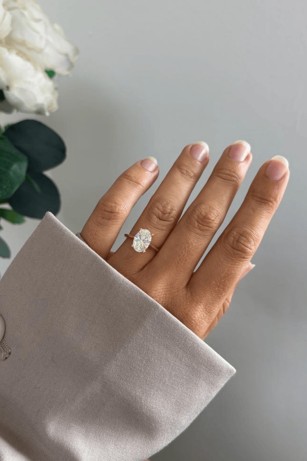 2.5 Carat Oval Diamond Ring