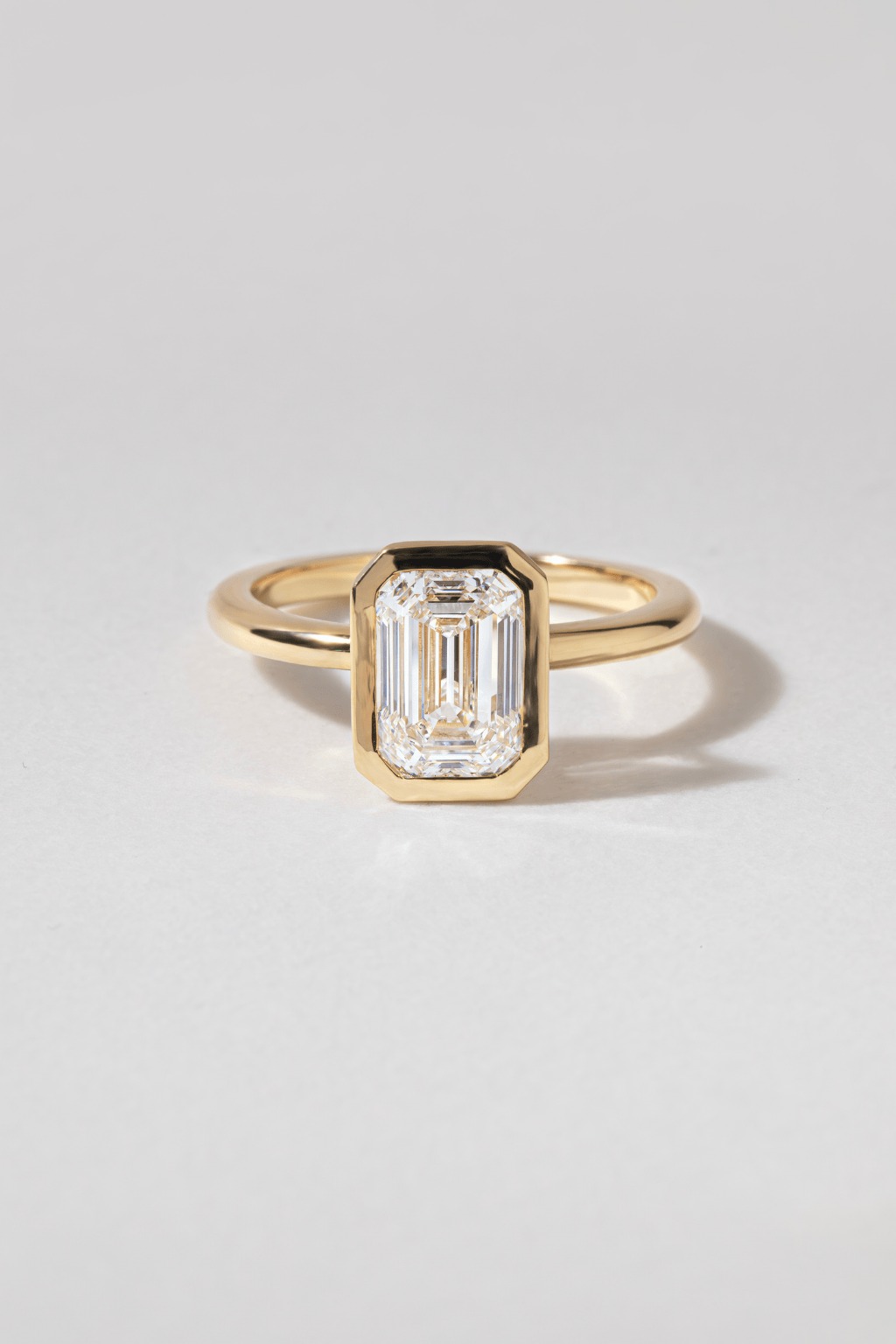 2 Carat Emerald Cut Diamond Ring