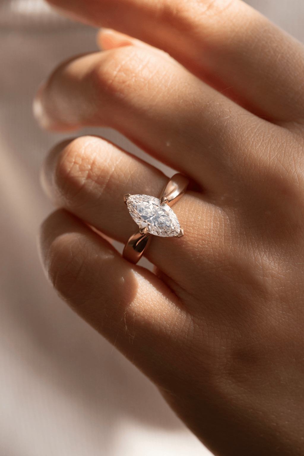 2 Carat Marquise Cut Diamond Ring