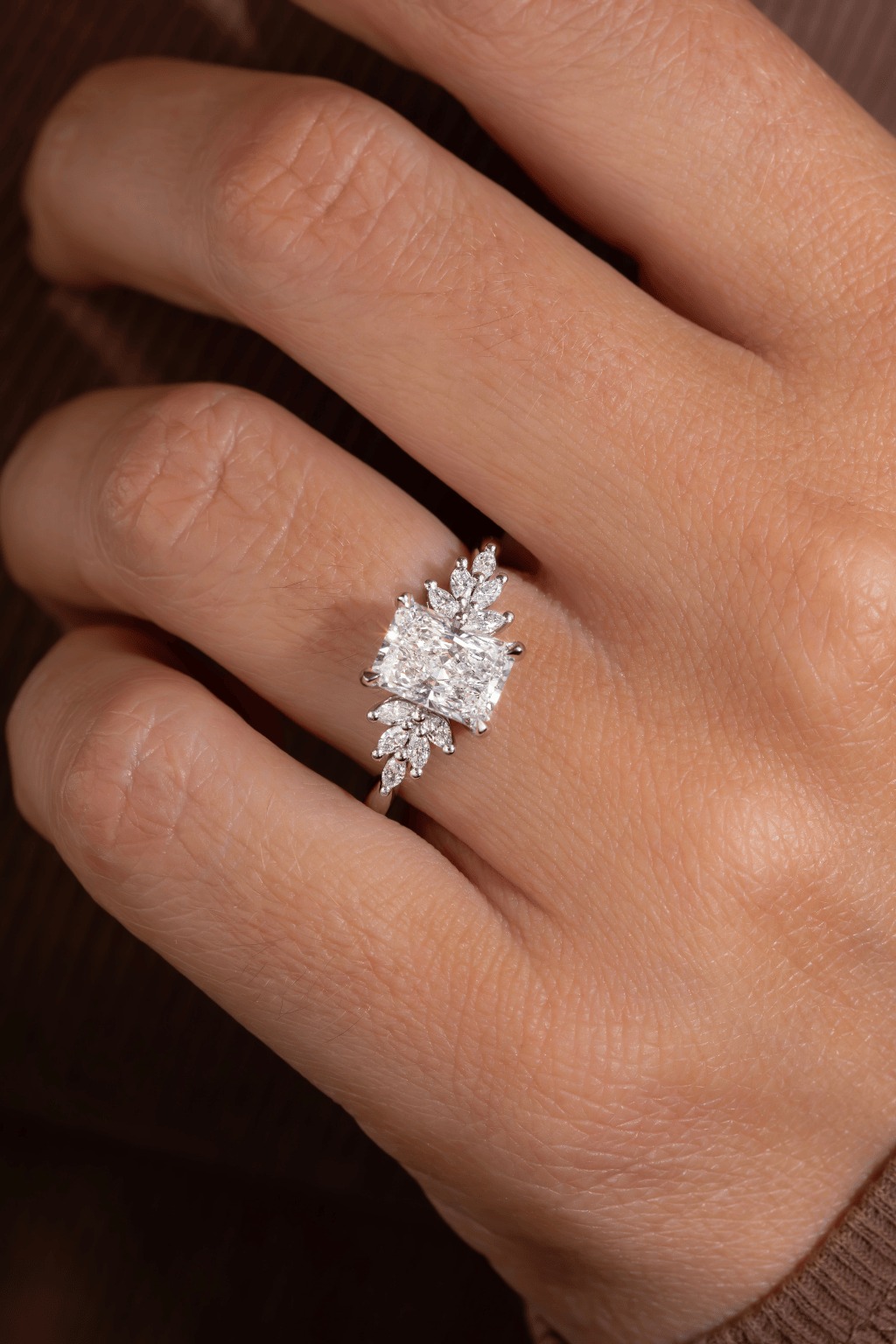 2 Carat Radiant Cut Diamond Ring