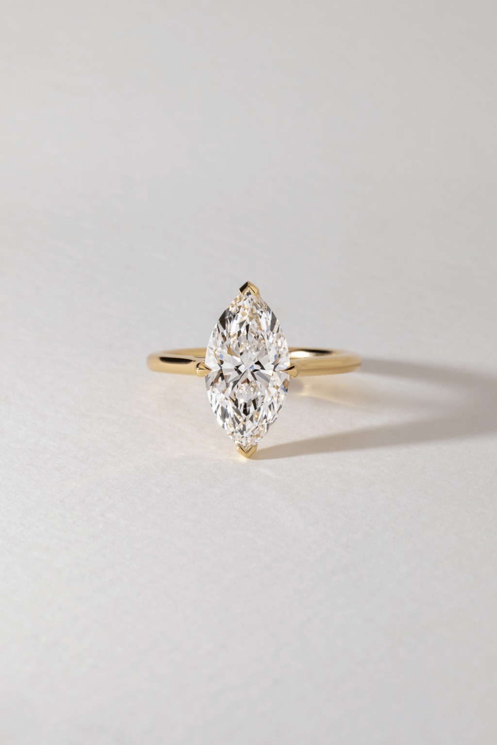 4 Carat Marquise Diamond Ring