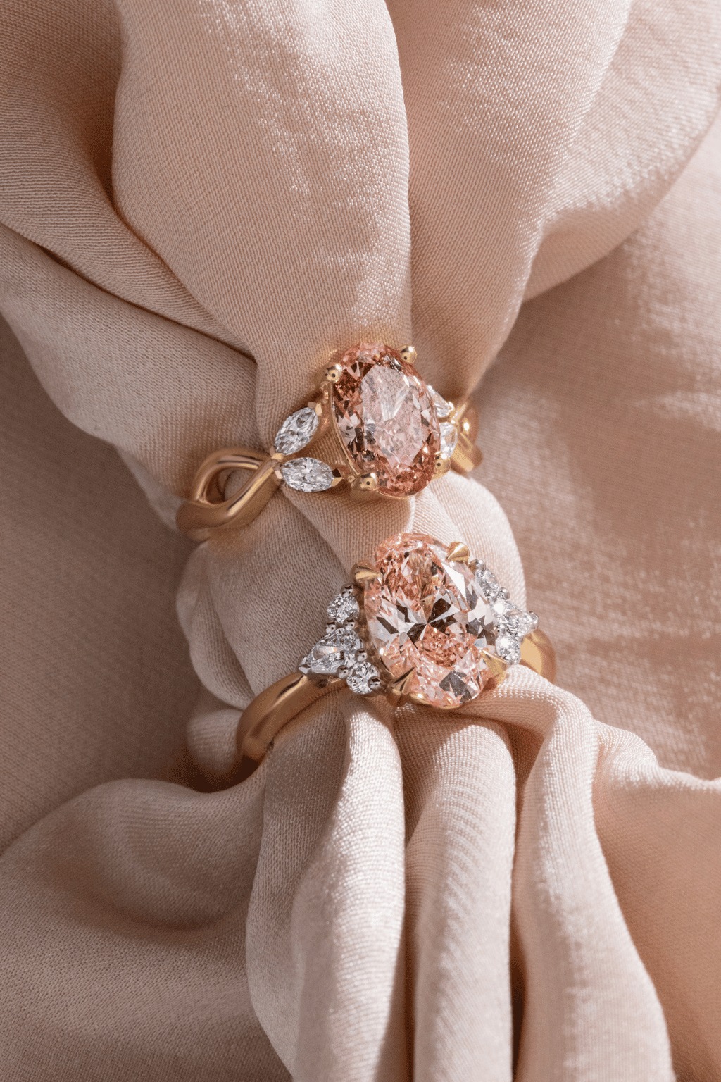 Pink Diamond Rings
