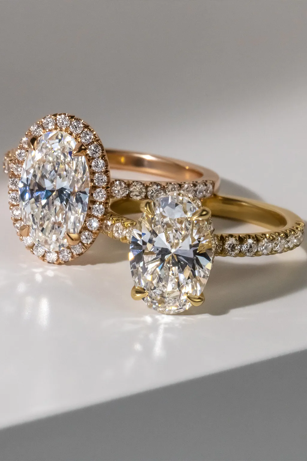 Oval Diamond Engagement Ring