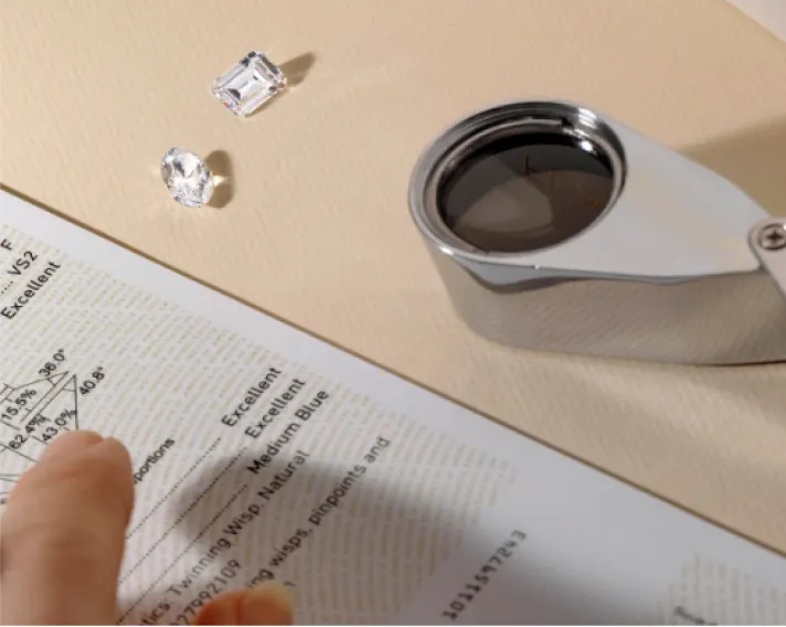 Certified lab-grown diamonds for engagement rings and fine jewelry